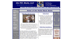 Desktop Screenshot of palletrackskate.com
